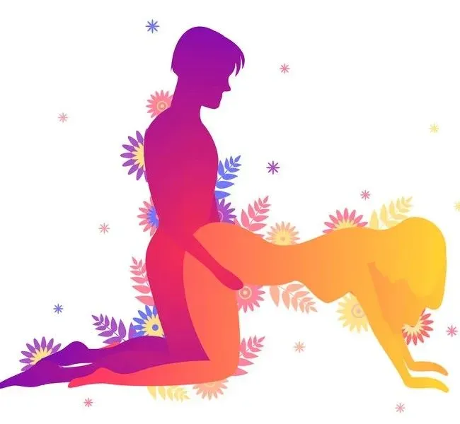 The doggy-style position is good for back pain