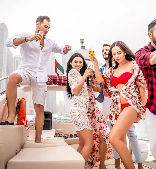 Partying while working as an escort in Dubai