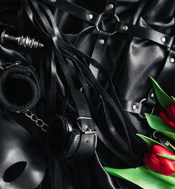 Fetish clothing for a BDSM event