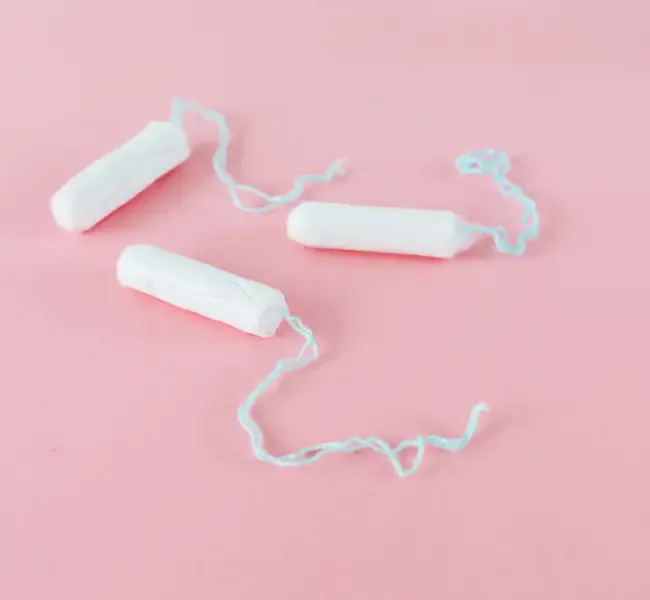 Tampons for escorts to use during their period