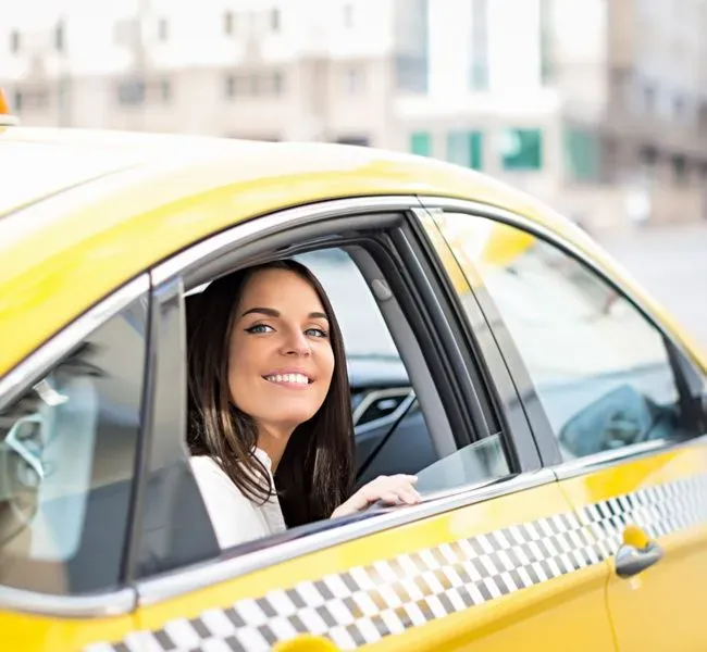 Travelling to your escort date by taxi