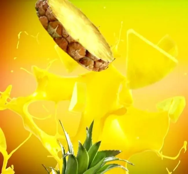 Ananas ändert den Geschmack von Sperma