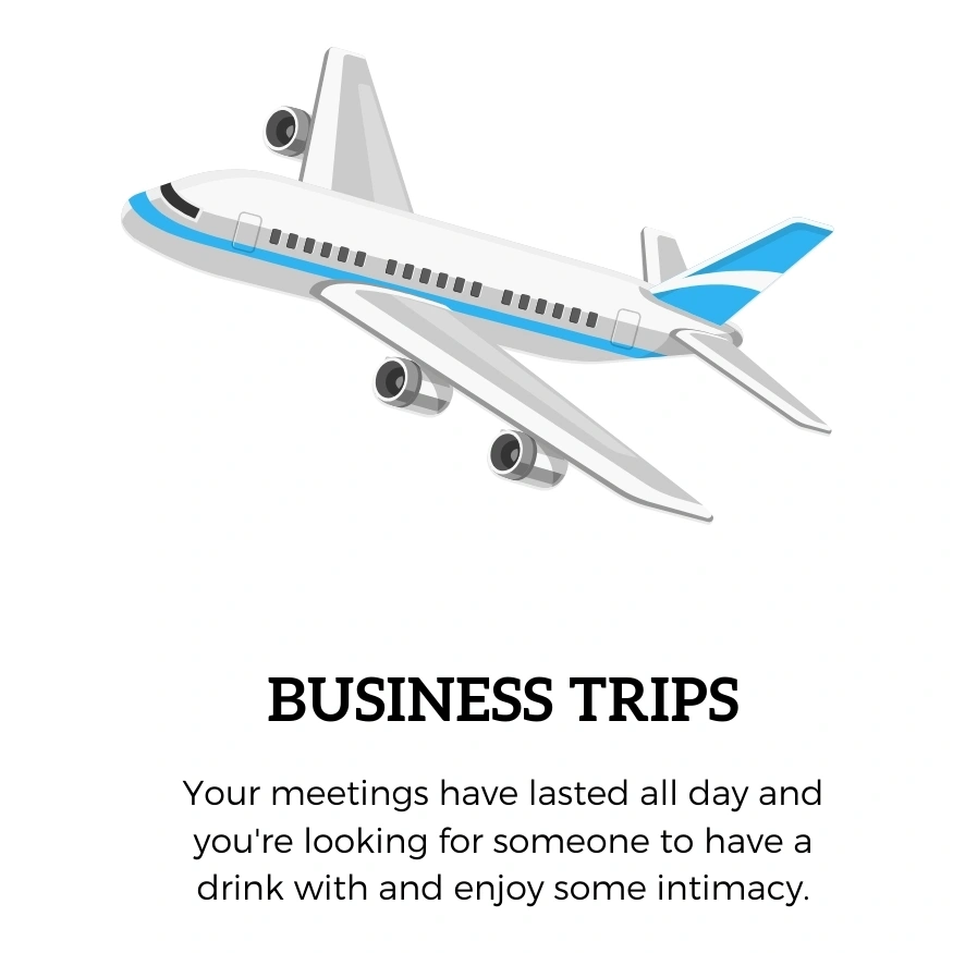 Business Trips with an escort service